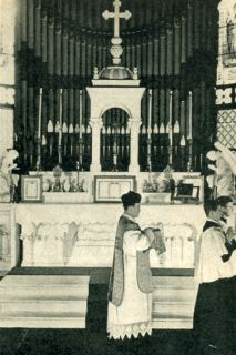 The Priest Returns to the Sacristy